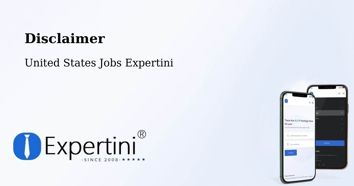 Disclaimer – Spring Hill - United States Jobs Expertini